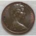 AUSTRALIA 1983 . TWO 2 CENTS COIN . FRILLED NECK LIZARD